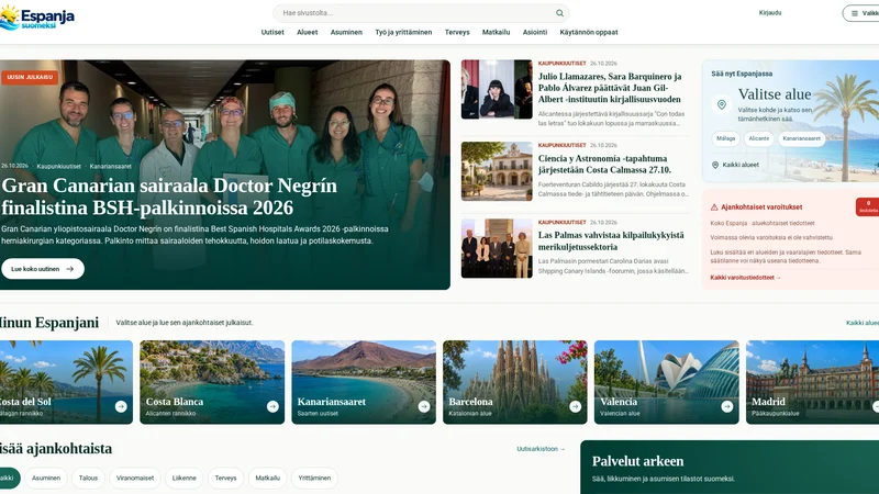 espanja.store – kuvakaappaus sivustosta