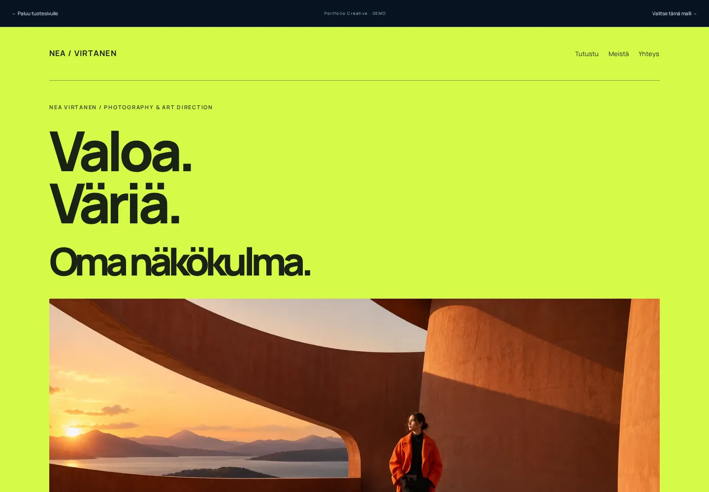 Portfolio Creative – demo